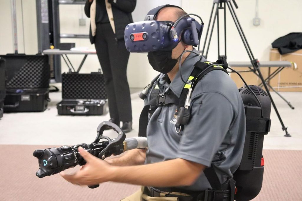 VR revolutionized firefighter training