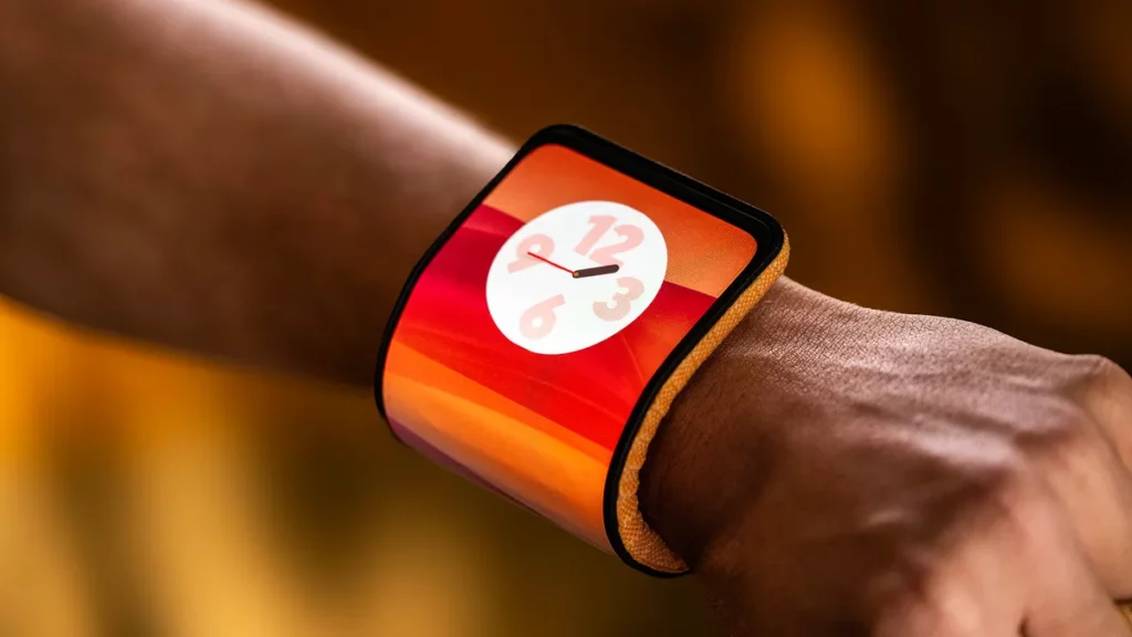 Motorola's Wearable Flexible Watch