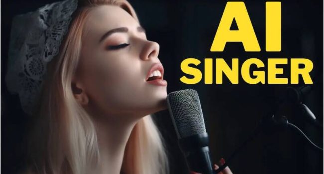 AI is becoming singer