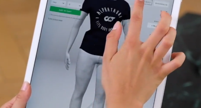 Virtual dressing rooms