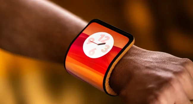 Motorola's Wearable Flexible Watch