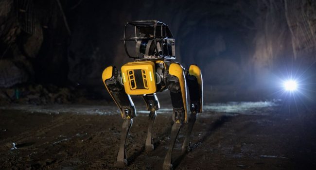 Robotics in mining