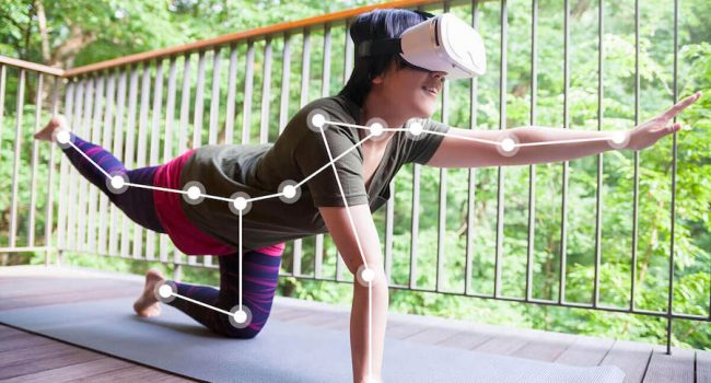 AR-based fitness technology